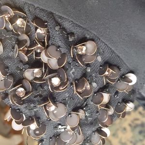 RED VALENTINO short sleeve flower detail dress